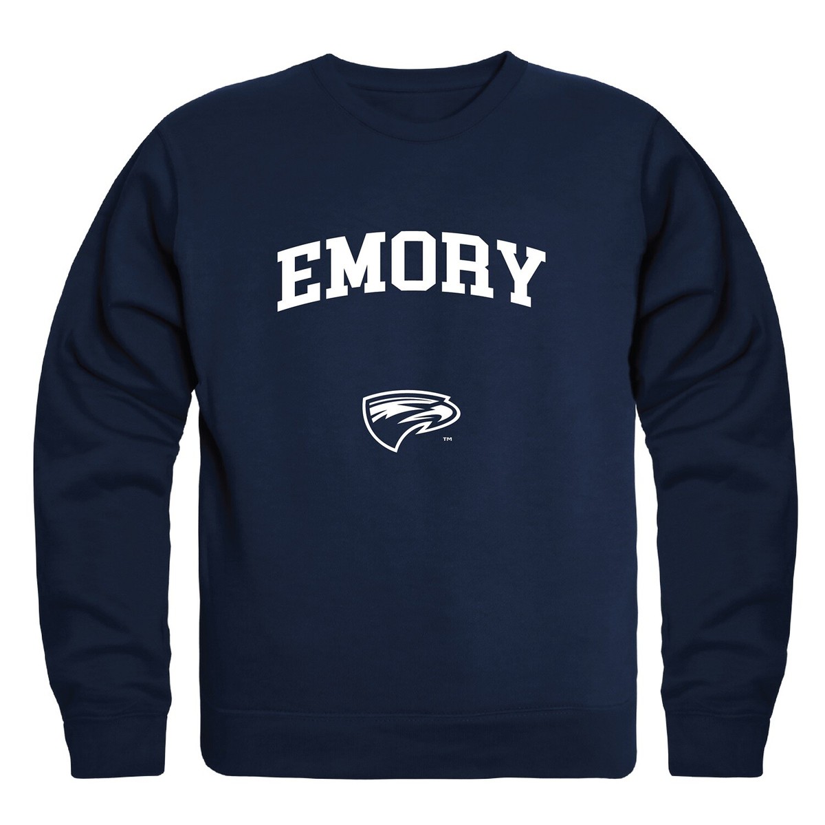 Emory University Eagles EU Seal Crewneck Sweatshirt Sweater | eBay