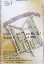 Precision Scale O 5561 Frame Crossmember Supports, Casey Jones Brass Casting