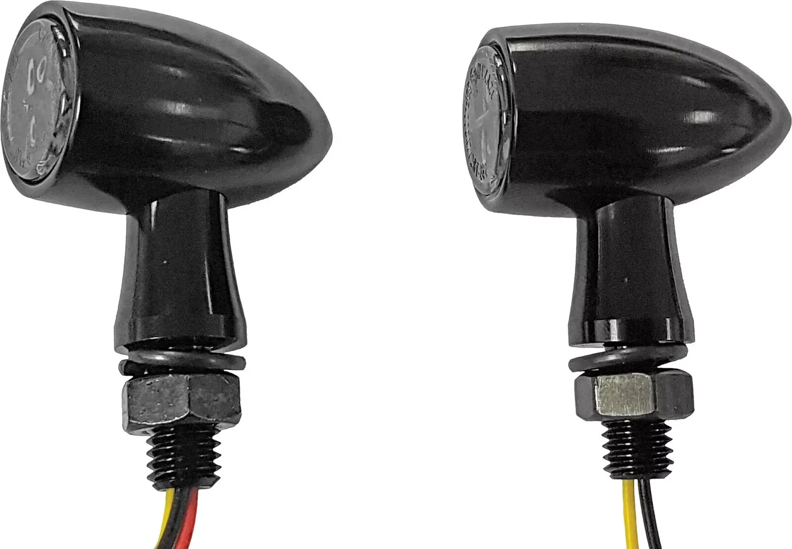 HARDDRIVE LED Turn Signal Tail Light/Turn Signal Blk Red/Amber Clear Lens