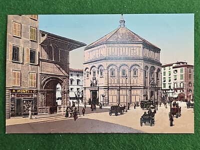 Florence Italy Il Battistero Unposted Postcard P548