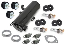 Muffler Silencer KIT W SEALS/SPRINGS Fits Polaris SPORTSMAN 450 HO 2018-2024
