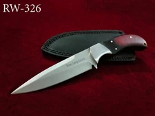 9.3" Base Camp Full Tang 1095 Carbon Steel Survival Camping Skinning Knife RW326