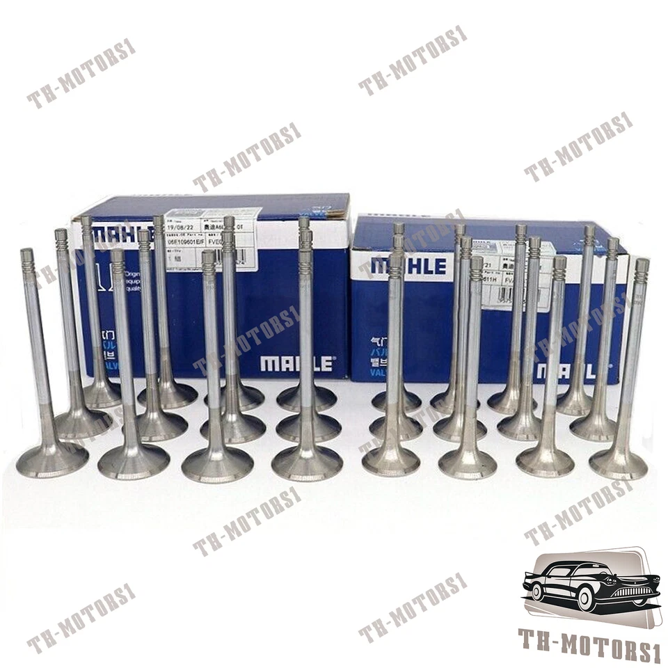 24X MAHLE Engine Intake & Exhaust Valves Set For Audi A7 S5 A5 Q7 A4 2.8L Ø6mm - Image 2 of 4