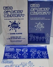 Kids Against Maturity Card Family Game. Sealed