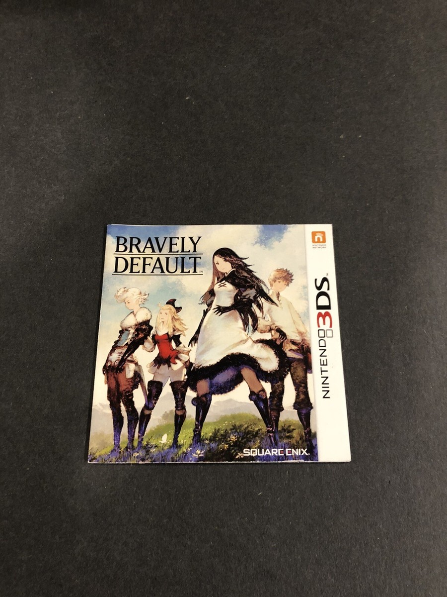 Bravely default 3ds Manual Only | eBay