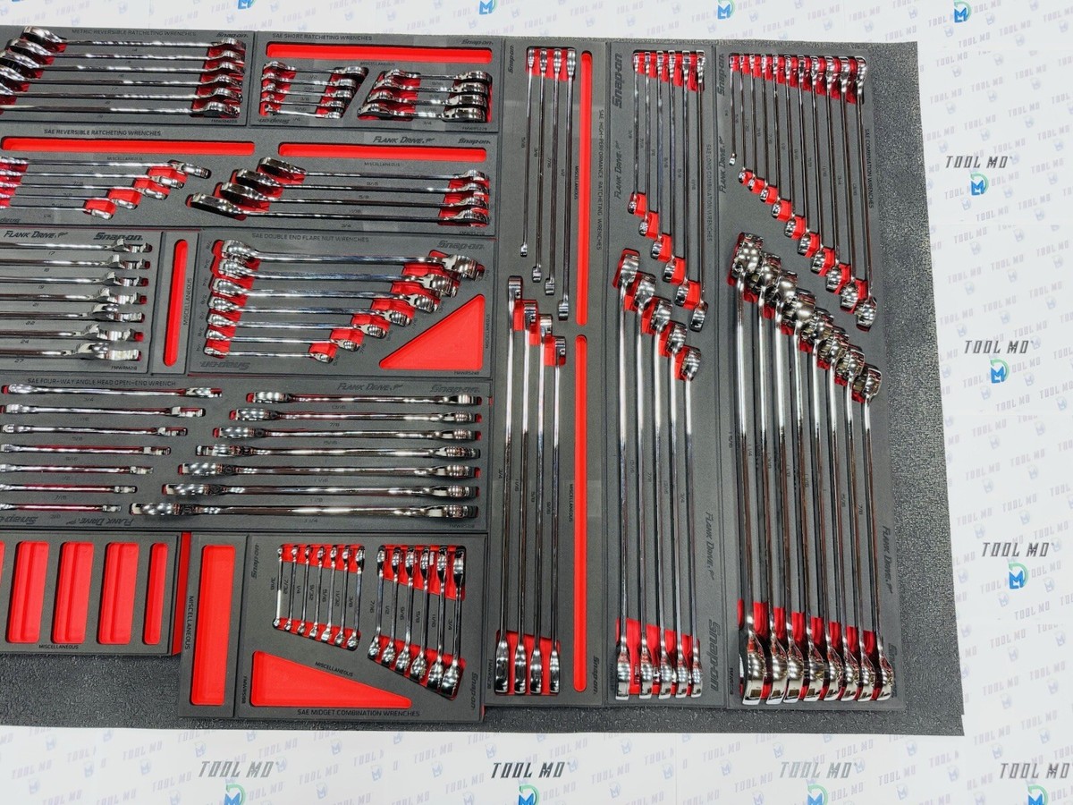 Snap-on Tools USA NEW 193-Piece Cloud 9 Ultimate Wrench Foam