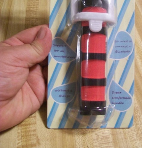 GoShot Q1 Telescoping Selfie Stick para Smartphone (IOS y Android) FOTO: Rojo; NUEVO - Imagen 4 de 11