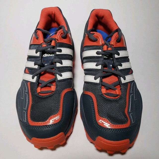 adidas Adistar S.3 Unisex Field Hockey Cleats Men Size 5.5 Gray Orange