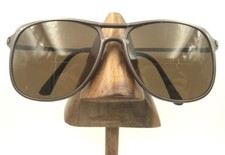 Vintage Elan78 Coffee Brown Metallic Pilot Pilot Sunglasses FRAMES ONLY