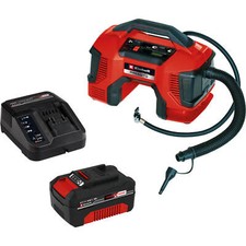 Image of Einhell PRESSITO 18/21 18v Cordless Air Compressor Pump and Inflator 1 x 4ah Li-