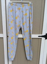 Looney Tunes Sleepwear Tweety Bird Pajama Pants Women's Med 2003 Warner Bros