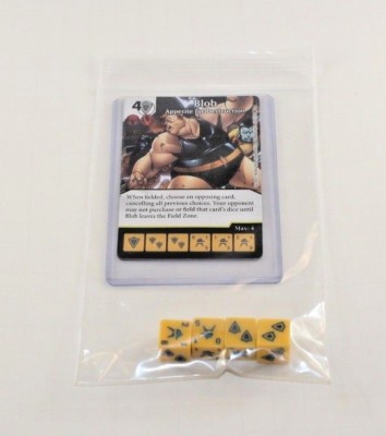 Marvel Dice Masters X-MEN First Class * BLOB * RARE Uncommon Set CUR 4 dice