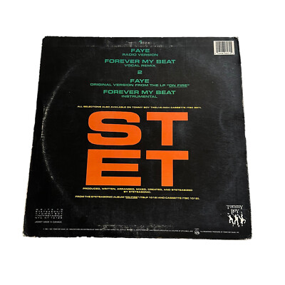 Stetsasonic Faye Forever My Beat LP Vinyl Tommy Boy 1987 Single | eBay