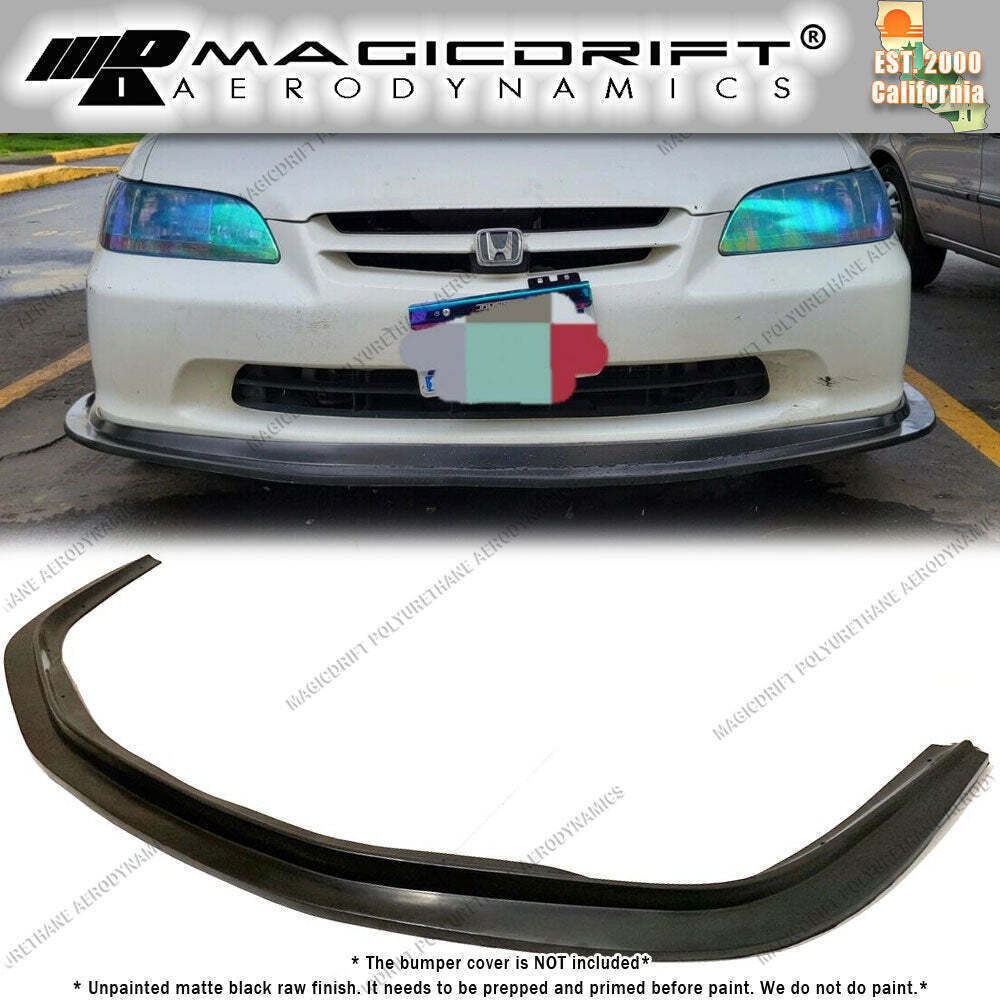 For 98-00 Honda Accord 4Dr Sedan MDA Style Front Bumper Splitter