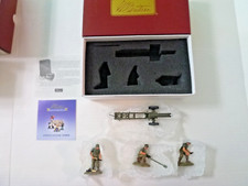 W Britain, WWII, U.S. 75 mm Pack Howitzer, 5 piece set, 1:32 scale, Diecast, New