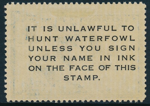 U. S. Scott #RW15 Fine Centering (Mint Hinged) Scott Catalog Value: $60.00 (MNH) - Picture 2 of 2