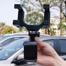New Universal Car Rear-view Mirror Mount Stand Holder Cradle For Cell Phone