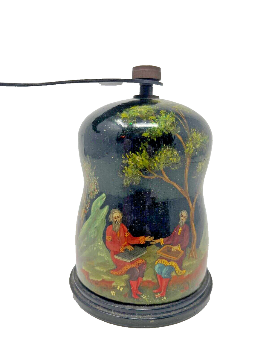 Vintage Russian Hand Painted Lacquer Coffee Grinder Mill | eBay