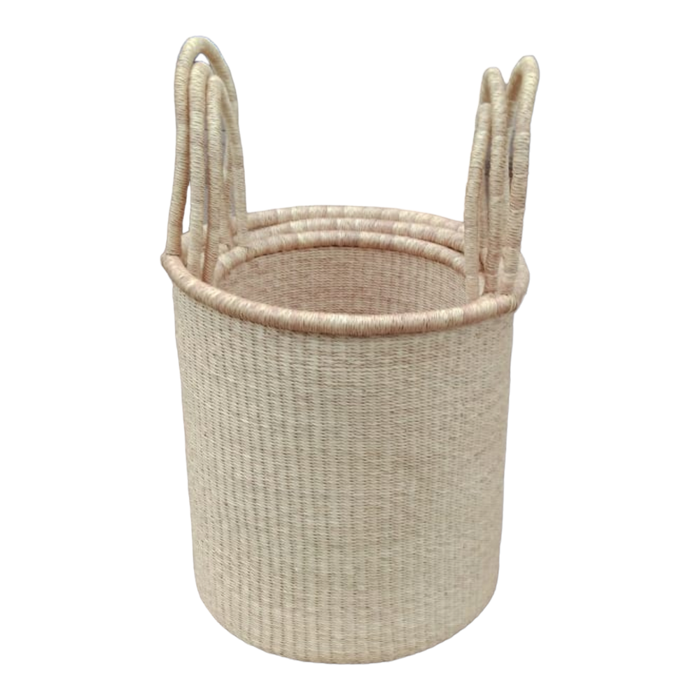 Africa Rattan Laundry Basket – Handwoven Bolga Storage Solution for Home Africa Rattan Laundry Basket – Handwoven Bolga Storage Solution for Home