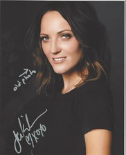 COMEDIAN JEN KIRKMAN SIGNED AUTHENTIC STAND UP COMEDY 8X10 PHOTO w/COA HOT