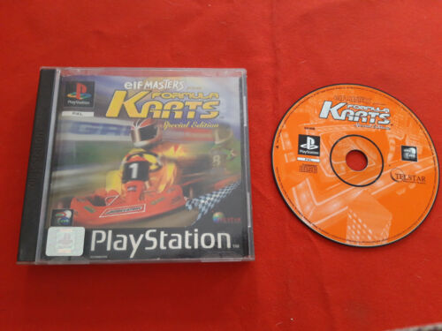 KARTS FORMULA ELF MASTERS SPECIAL EDITION PS1 PLAYSTATION 1 SONY VF IN BOX - Picture 1 of 1