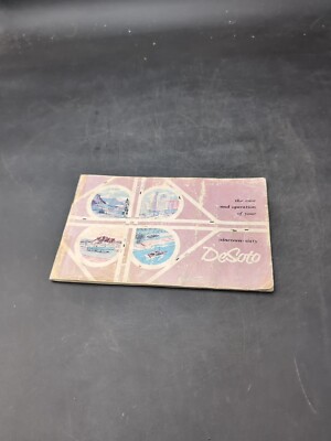 1960 DeSoto Owners Manual Original Book OEM Glovebox Fuses Fluids