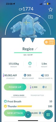 Regice PoGo Trade - Handeln Sie nach 30 Tagen werden Sie Ultra Freunde