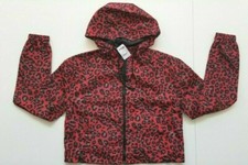 Charlotte Russe Women's Red Leopard Jacket Size M