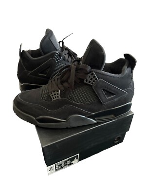 Size 12 - Jordan 4 Retro Mid Black Cat | eBay