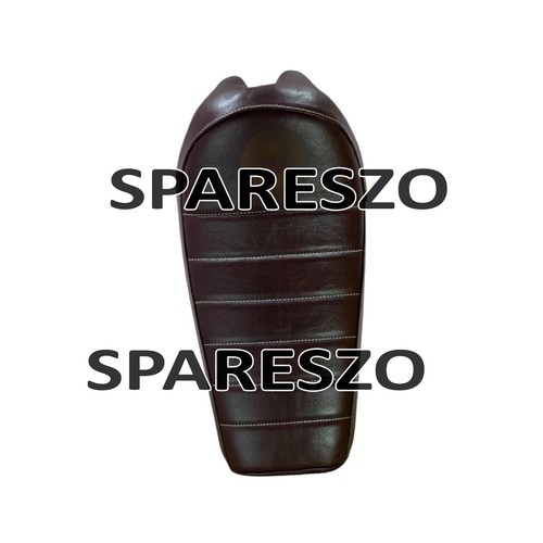 TOURING RIDER SEAT BROWN For ROYAL ENFIELD Interceptor 650 & Continental GT 650 - Picture 9 of 13