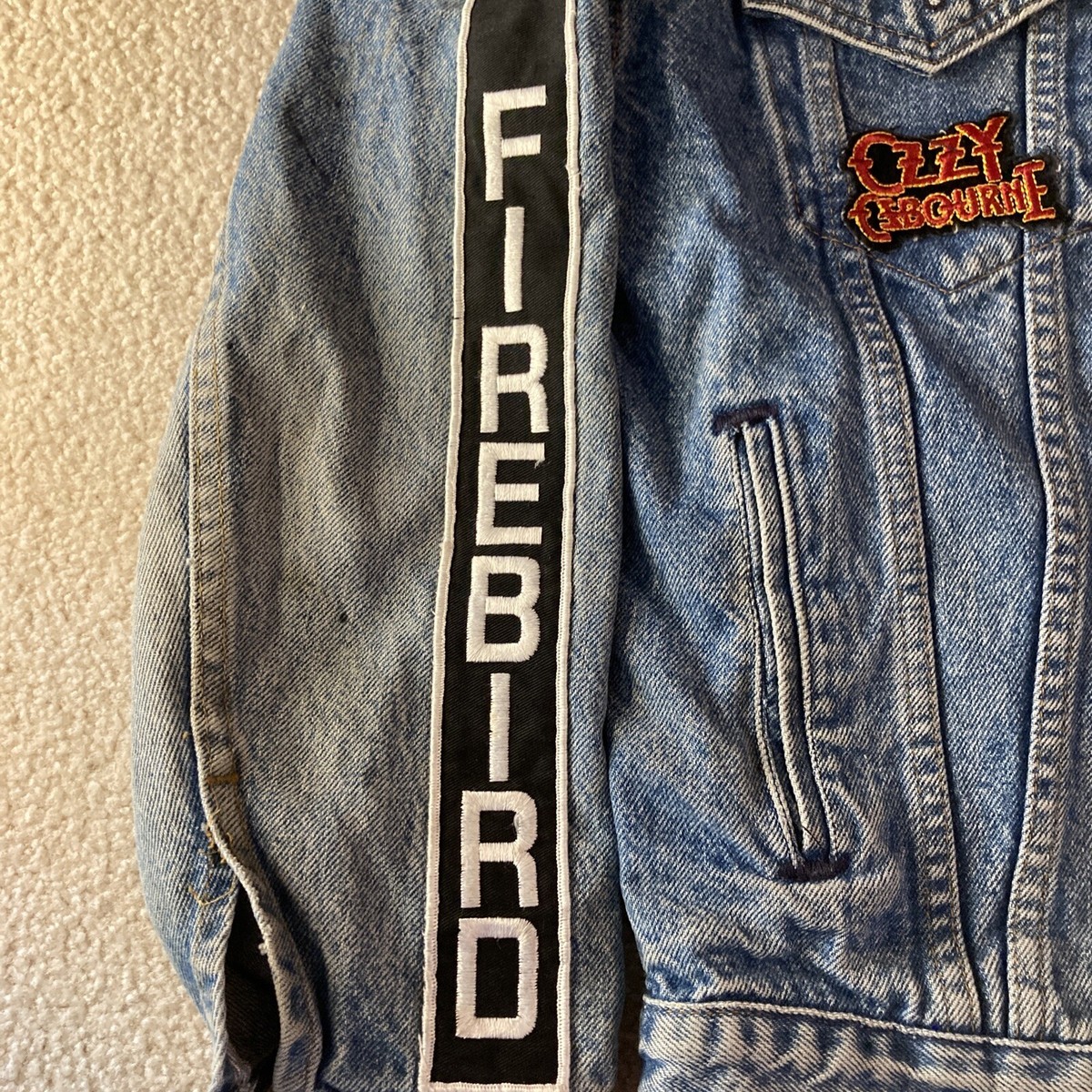 Metallica Levi's Jean Jacket, Size XL Vintage Slayer Ozzy