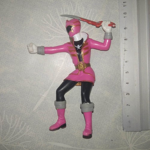 Power Rangers - super mega force - PINK ranger rose | eBay