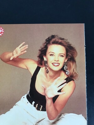 Vintage KYLIE MINOGUE Teen Magazine Clipping Picture Full Page