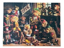 Jigsaw Puzzle Monkeying Around 500 Pcs Vintage 1992 Hallmark Springbok COMPLETE