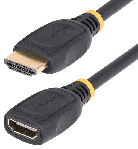 High Speed 4K 60Hz HDMI 2.0 Verlängerungskabel, 2m Schwarz - HD2MF6FL