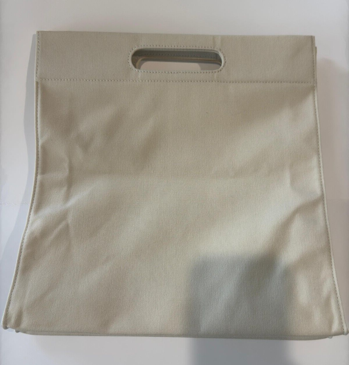 Christian Dior Beauty ⭐ Dior Homme Tote Bag ⭐ Beige Canvas Top