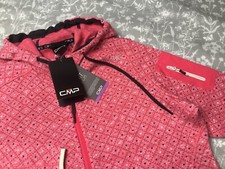Cmp Ladies Knitted Hooded Jacket Size 18/20
