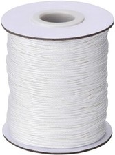   2MM ROMAN/CURTAIN/AUSTRIAN/FESTOON POLYSTER WHITE CORD X 30 METRES