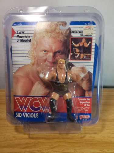 SID VICIOUS 1990 WCW GALOOB RARE WRESTLING ACTION ...