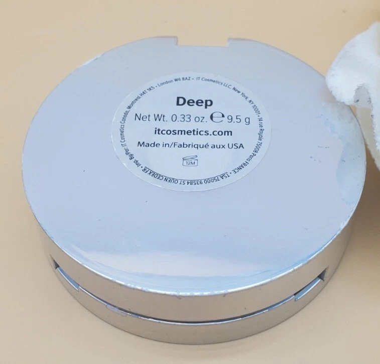 It Your Skin Butter CC+ Airbrush Perfecting Powder Deep 0.33 oz New  - Image 3 of 4