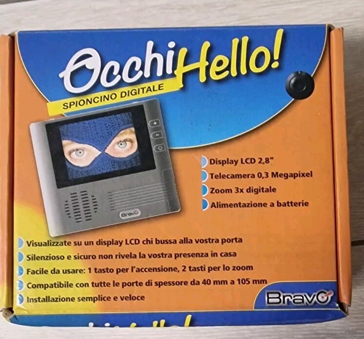 Occhiello Digitale Bravo OcchiHello 2.8" - Nuovo Fondo Magazzino