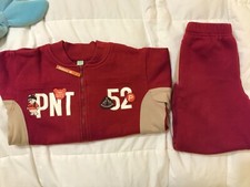 Completo tuta invernale bimbo Prenatal 6-7 anni 119-125 cm rosso