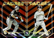 2024 TOPPS UPDATE BLACK ORANGE FOIL US227 MASON McCOY CHANDLER SEAGLE
