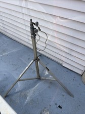 Vintage Made by J.G. Saltzman Caesar Tripod Theater Light Base 40  . -100  RARE