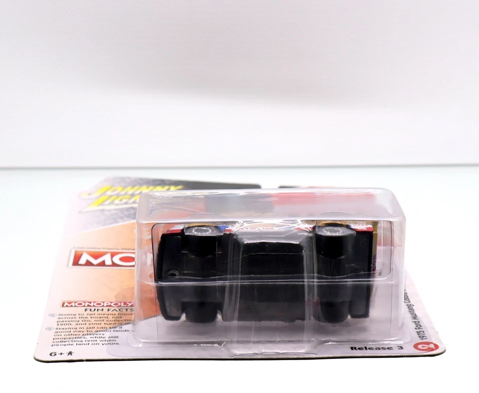 1975 Ford Mustang Cobra II Racer "Go to Jail" Johnny Lightning 1:64 Diecast - image 3 of 4