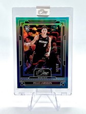 Pelle Larsson Panini One And One Blue Sealed /35 RC Miami Heat