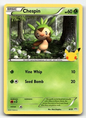 Chespin McDonald's Collection 2021 6/25