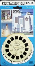 NASA Kennedy Space Center Florida 3D View-Master 3 Reel Packet NEW SEALED