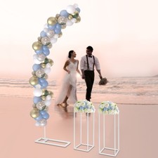 2m/6.56ft Arched Stand Height,Wedding Centerpieces,Metal Wedding Flower Stand