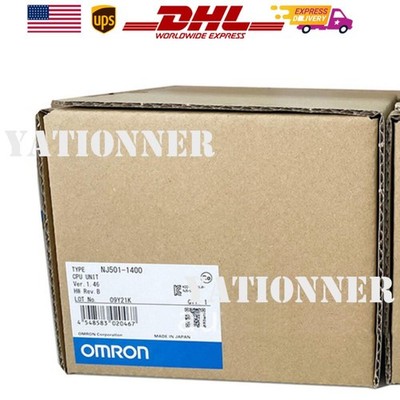 New Omron NJ501-1400 Sysmac NJ5 CPU NJ501 1400 NJ5011400 CPU UNIT US STOCK